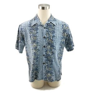 Smack Hawaiian Luau Scene Aloha SS Shirt!